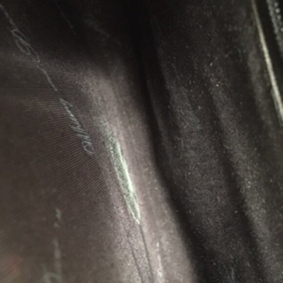 Vintage Whiting & Davis Black Mesh Envelope Style Bag - Picture 7 of 12